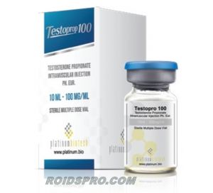 Testoprop 100 for sale | Testosterone Propionate 100 mg x 10ml Vial | Platinum Biotech